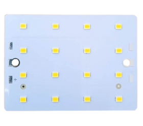 Светодиодный модуль 72х52 мм , 16 LED, 45-52 В, 90 мА, 690 Лм